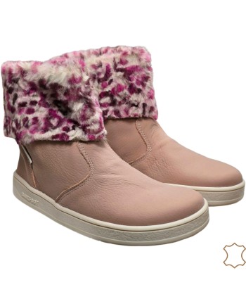 BOTA PIEL/PELO DAVINCI ROSA...