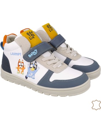 BOTIN JUMP BLANCO Y PETROL...