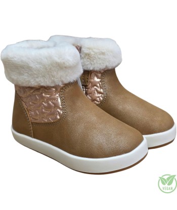 BOOT FUR STARS PADDING TAN...